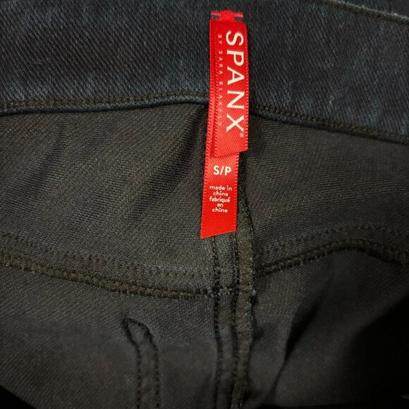 Spanx Womens Jean-ish Ankle High-Rise Leggings Blue Denim Size S/P - Picture 8 of 9